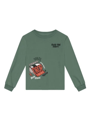 Brandili - Conjunto Infantil Menino de Skate Verde - BRANDILI