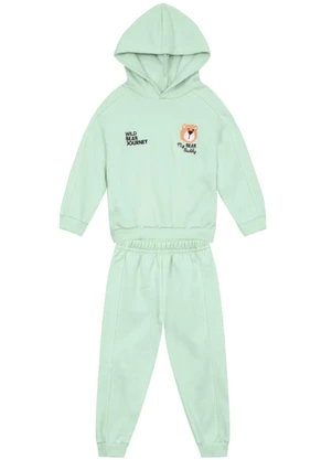 Brandili - Conjunto Infantil Menino de Ursinho Azul - BRANDILI