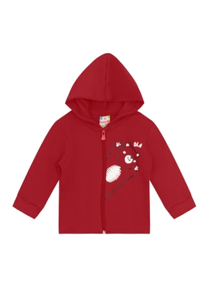 Brandili - Conjunto Infantil Menino de Ursinho Bordô - BRANDILI