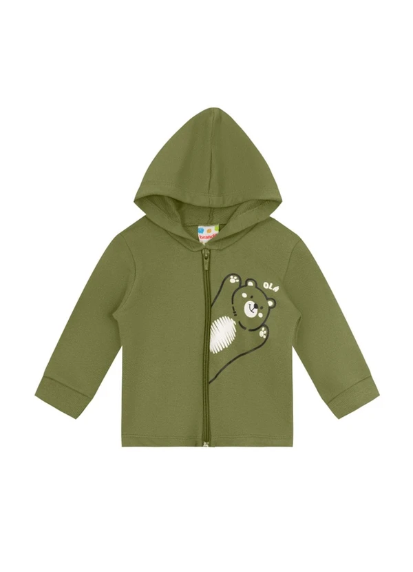 Brandili - Conjunto Infantil Menino de Ursinho Verde 2