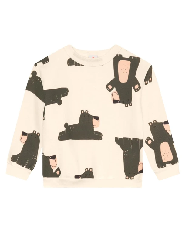 Brandili - Conjunto Infantil Menino de Ursinhos Natural 3