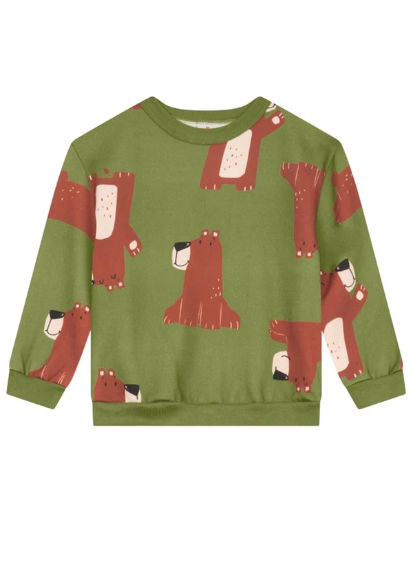 Brandili - Conjunto Infantil Menino de Ursinhos Verde 3