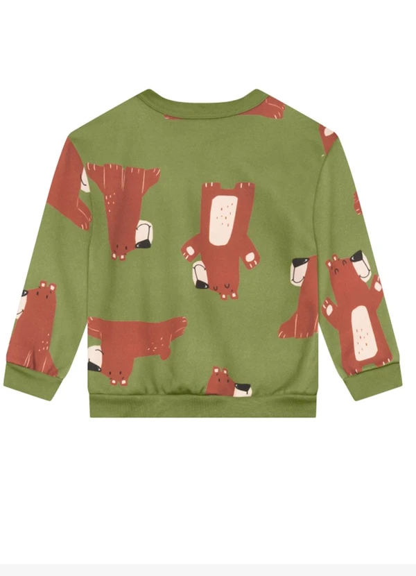 Brandili - Conjunto Infantil Menino de Ursinhos Verde 5