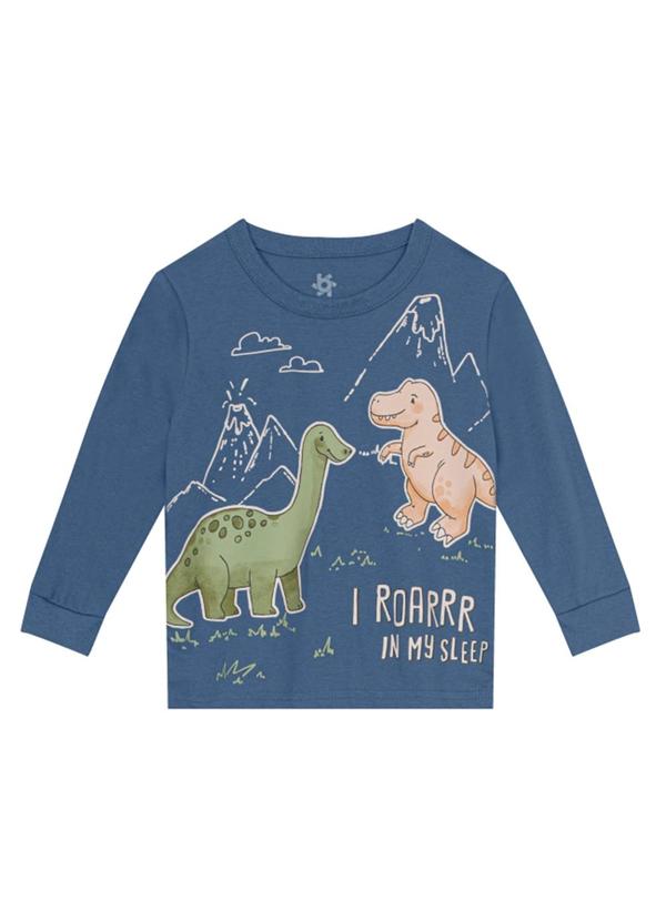 Brandili - Conjunto Infantil Menino DinossauroAzul 2
