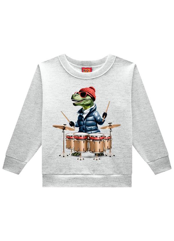 Kyly - Conjunto Infantil Menino Dinossauro Cinza 3