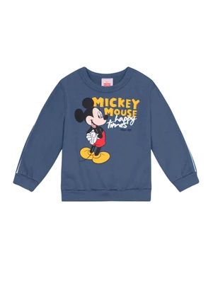 Brandili - Conjunto Infantil Menino do Mickey Mouse Azul - BRANDILI