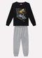 Kyly - Conjunto Infantil Menino em Algodão Preto - variação: Preto