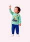 Kyly - Conjunto Infantil Menino em Algodão Verde - variação: Verde