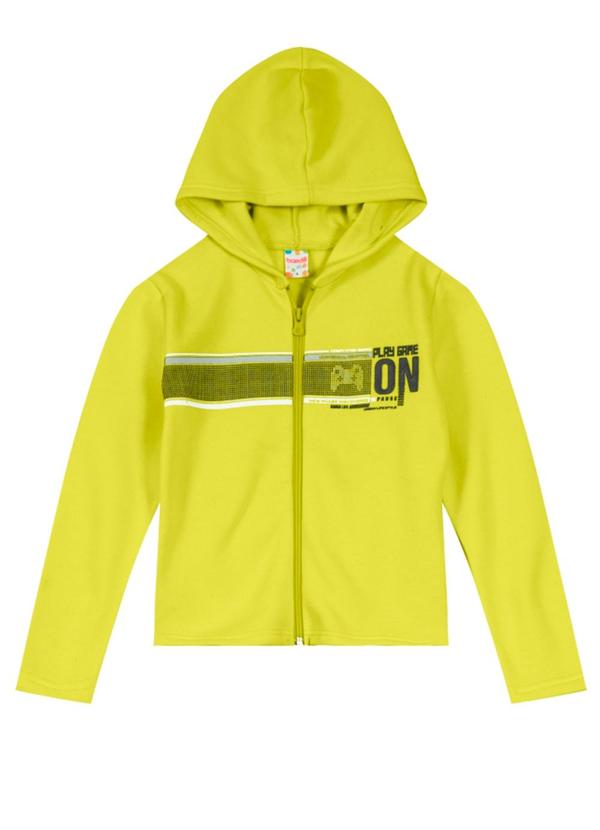 Brandili - Conjunto Infantil Menino em Moletom Amarelo 3