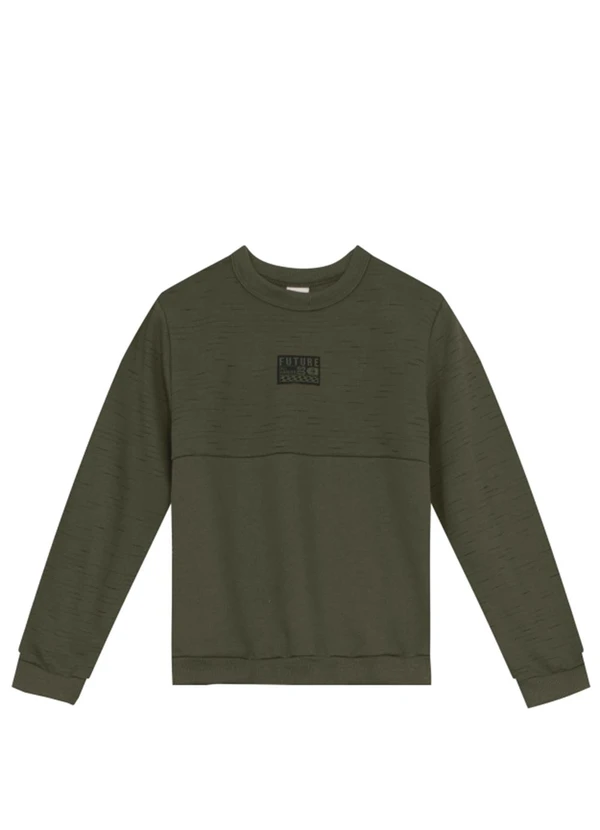 Brandili - Conjunto Infantil Menino em Moletom Verde 3