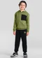 Brandili - Conjunto Infantil Menino Rm Moletom Cinza - variação: Verde