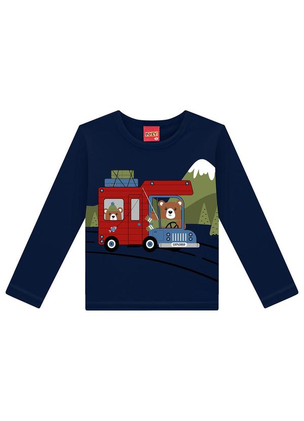 Kyly - Conjunto Infantil Menino Estampa Azul 2