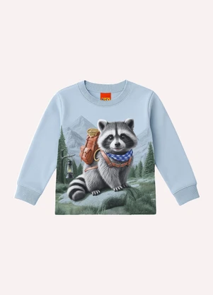 Kyly - Conjunto Infantil Menino Estampa Azul - KYLY