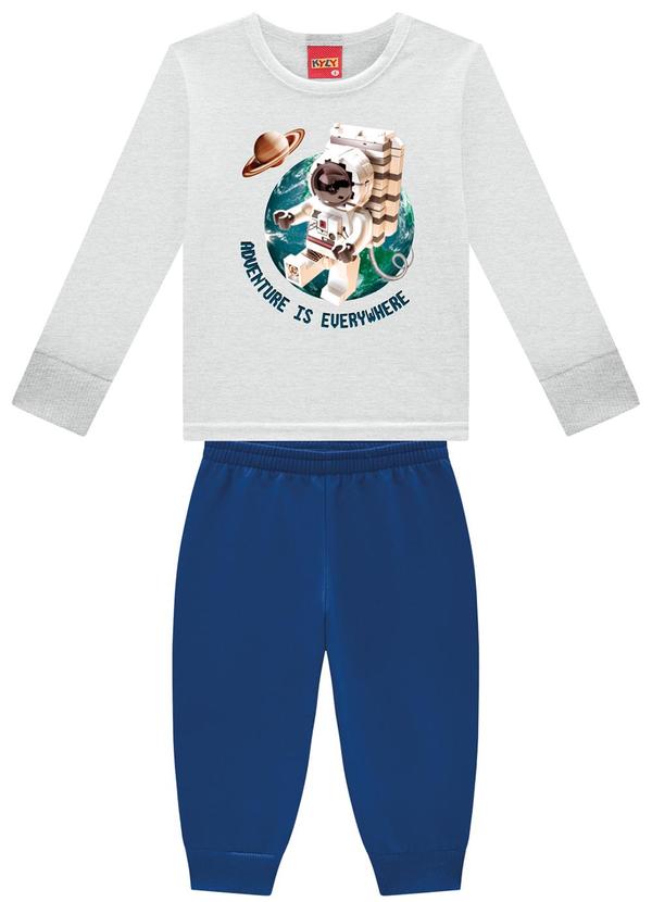 Kyly - Conjunto Infantil Menino Estampa Cinza