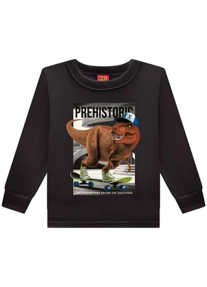 Kyly - Conjunto Infantil Menino Estampa Cinza - KYLY
