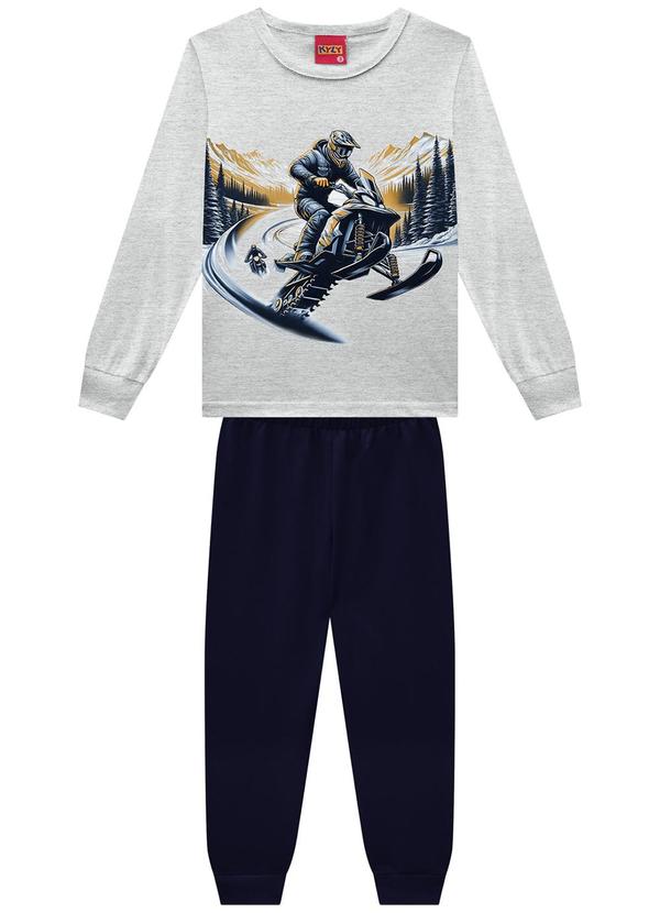 Kyly - Conjunto Infantil Menino Estampa Cinza 2