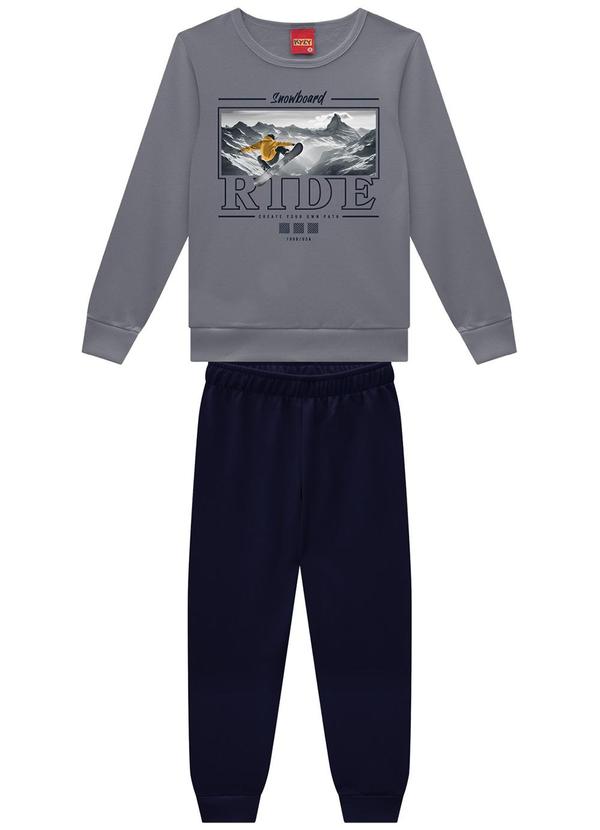 Kyly - Conjunto Infantil Menino Estampa Cinza 2