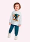 Kyly - Conjunto Infantil Menino Estampa Azul - variação: Cinza