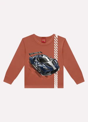 Kyly - Conjunto Infantil Menino Estampa Laranja - KYLY