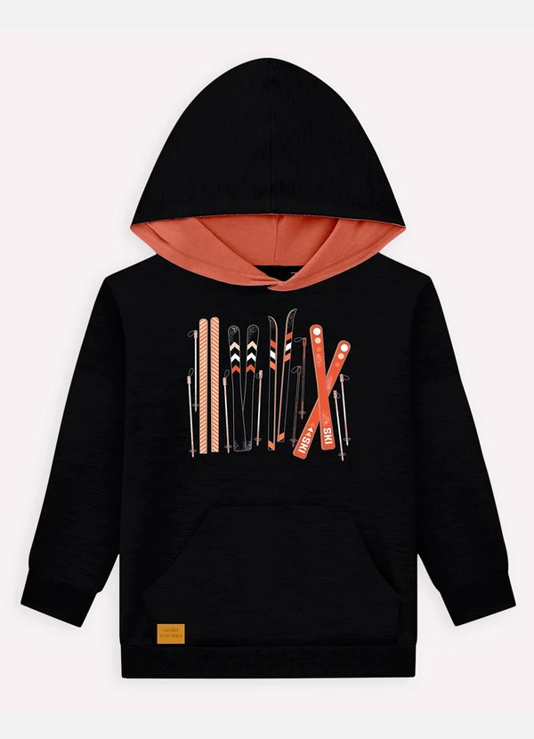 Milon - Conjunto Infantil Menino Estampa Preto 2