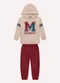 Milon - Conjunto Infantil Menino Estampa Preto - variação: Preto