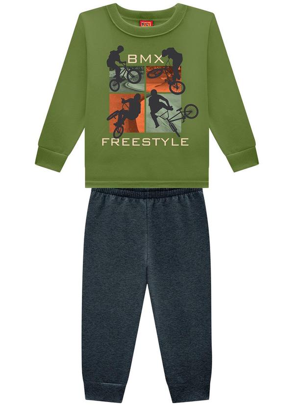 Kyly - Conjunto Infantil Menino Estampa Verde 1
