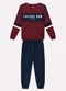Kyly - Conjunto Infantil Menino Estampa Vermelho - variação: Vermelho