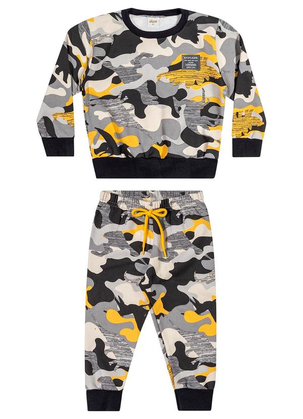 Elian - Conjunto Infantil Menino Explore The Best Preto