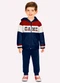 Kyly - Conjunto Infantil Menino Game Marinho - variação: Marinho