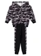 Rosa Azul - Conjunto Infantil Menino Inverno Camuflado Verde - variação: Preto