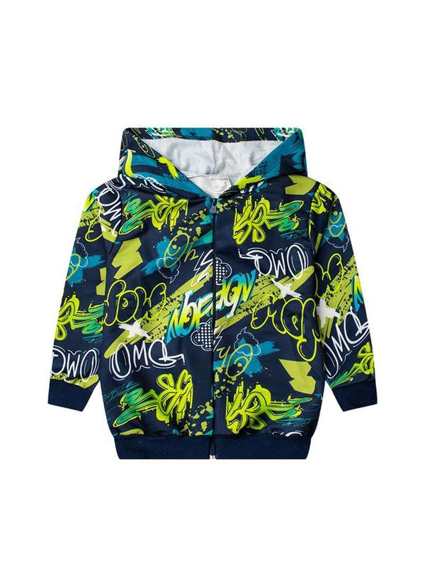 Rosa Azul - Conjunto Infantil Menino Inverno Estampa Azul 3