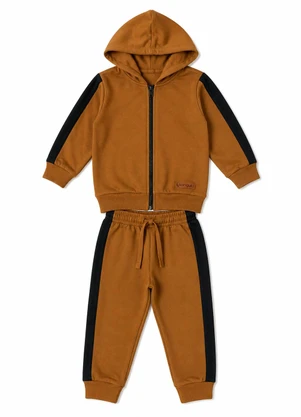 Rosa Azul - Conjunto Infantil Menino Inverno Kangulu Caramelo - ROSA AZUL