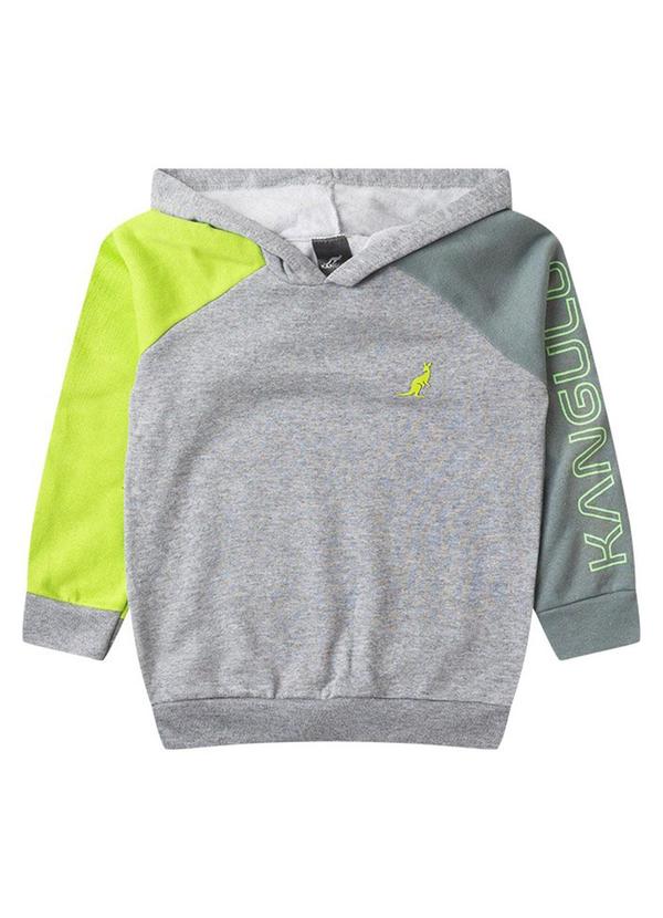 Rosa Azul - Conjunto Infantil Menino Inverno Kangulu Mescla 2