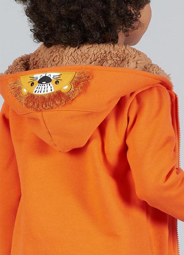 Soft Bonni - Conjunto Infantil Menino Jaqueta Capuz Laranja 2