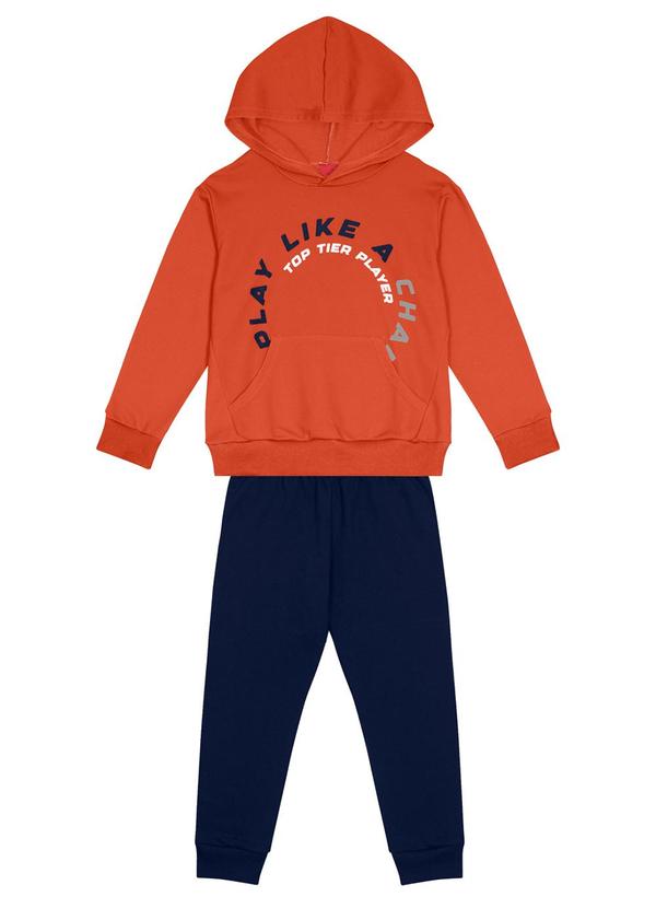 Kyly - Conjunto Infantil Menino Laranja 2