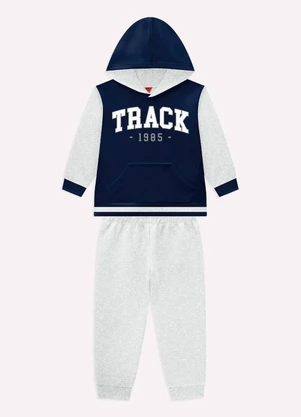 Kyly - Conjunto Infantil Menino Lettering Azul - KYLY