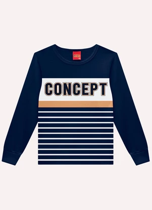 Kyly - Conjunto Infantil Menino Lettering Azul - KYLY