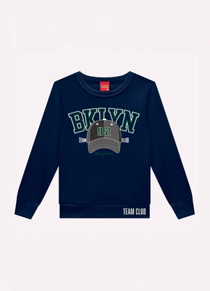 Kyly - Conjunto Infantil Menino Lettering Azul - KYLY