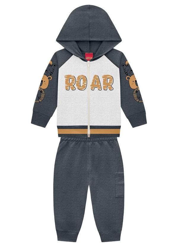 Kyly - Conjunto Infantil Menino Lettering Cinza 2