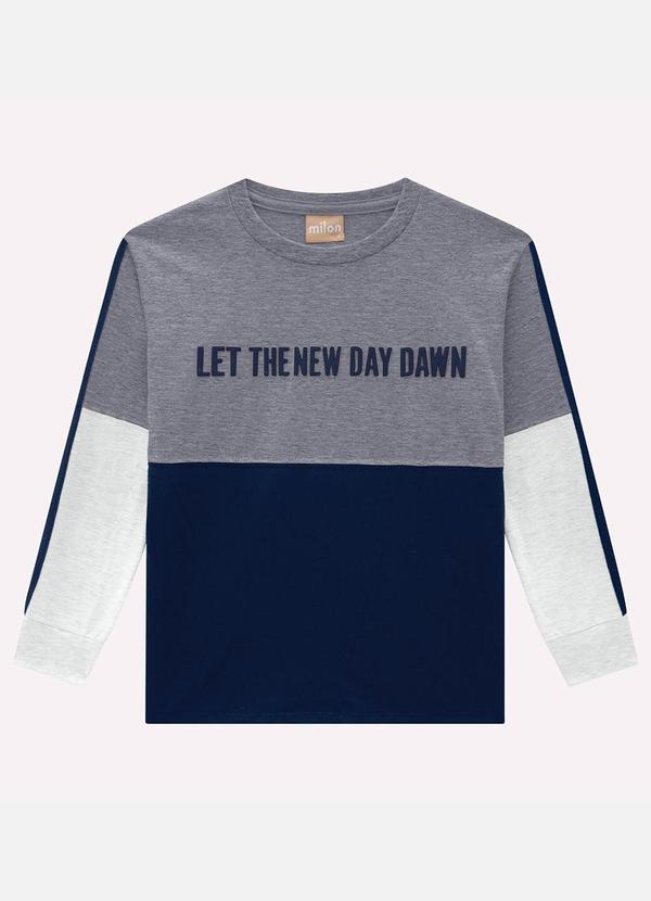 Milon - Conjunto Infantil Menino Lettering Cinza 3