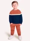 Milon - Conjunto Infantil Menino Lettering Laranja - variação: Laranja