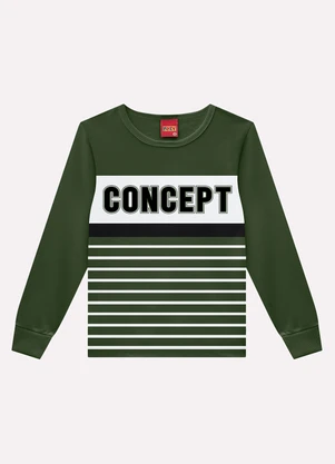 Kyly - Conjunto Infantil Menino Lettering Verde - KYLY