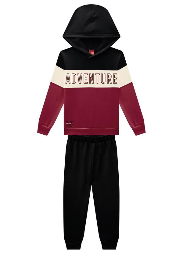 Kyly - Conjunto Infantil Menino Lettering Vermelho 2