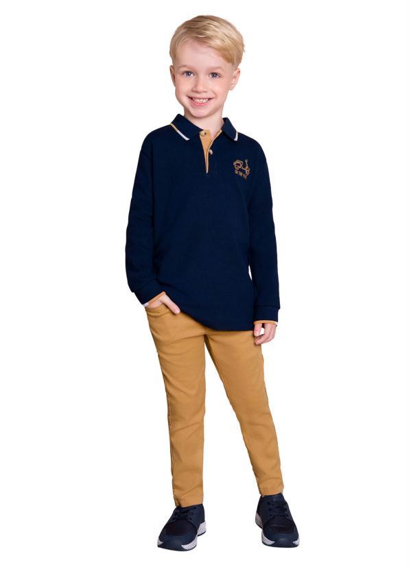 Milon - Conjunto Infantil Menino Marinho