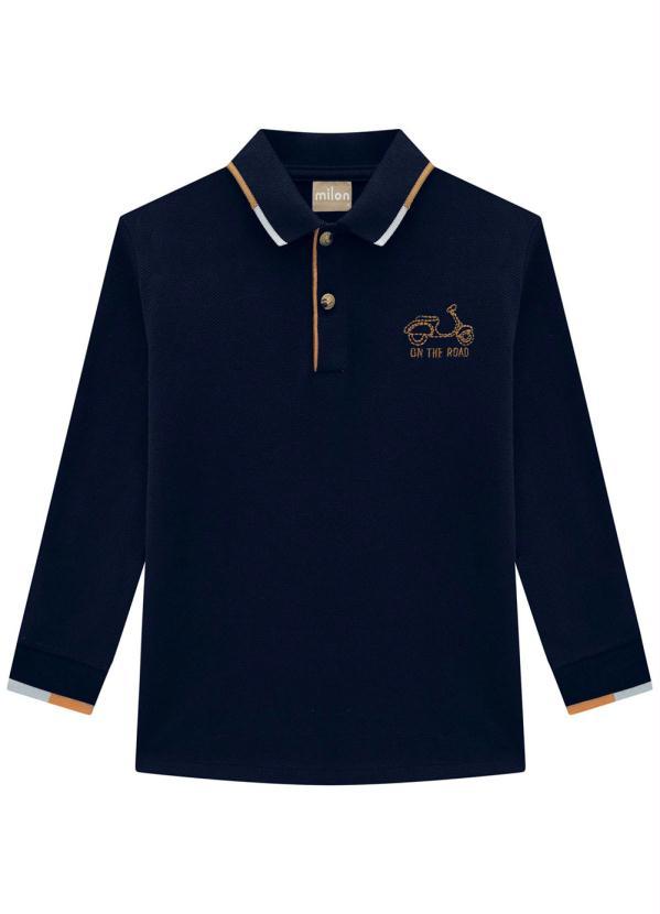 Milon - Conjunto Infantil Menino Marinho 3