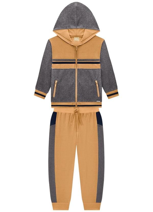 Milon - Conjunto Infantil Menino Marrom