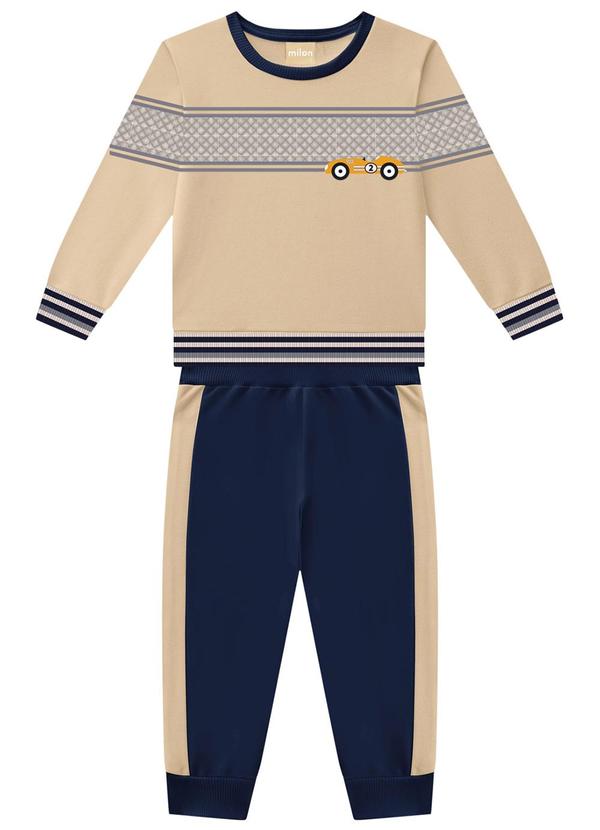 Milon - Conjunto Infantil Menino Marrom