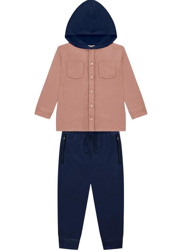 Milon - Conjunto Infantil Menino Marrom 1