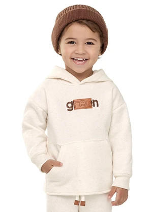 Colorittá - Conjunto Infantil Menino Moletom Linho Bege - COLORITTÁ