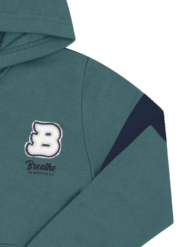 Pulla Bulla - Conjunto Infantil Menino Moletom Verde 4